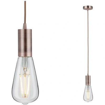 Afbeelding van Paulmann Haldis 50387 Hanglamp LED E27 Koper