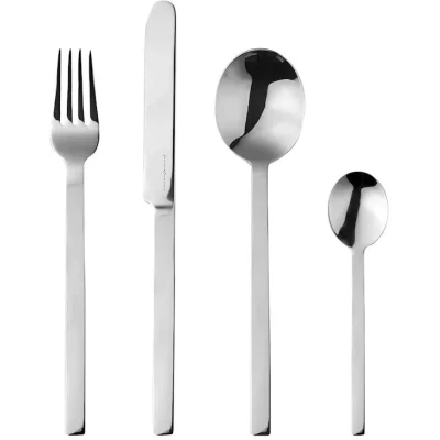 Afbeelding van Mepra Bestekset Stile RVS 4 delig / 1 persoons