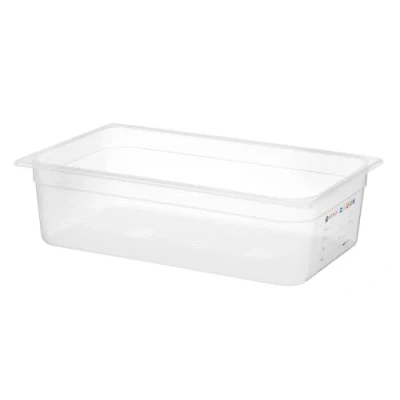 Afbeelding van HENDI Voorraaddoos Gastronorm 1/1 HACCP Transparant 21 L 530x325x(H)150 mm