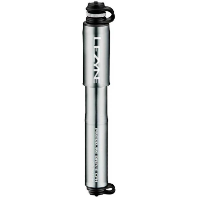 Afbeelding van Lezyne Pressure Drive CFH Handpomp / Co2 Dispenser Fietspomp Tot 8.3 bar Presta en Schrader ventielen Aluminium Grijs