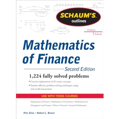 Afbeelding van Schaum&#039;s Outline of Mathematics Finance, Second Edition
