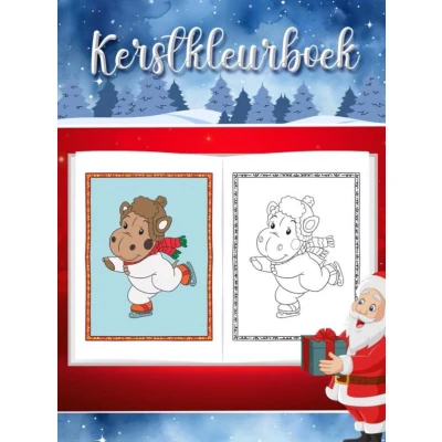 Afbeelding van Leuk Kerst kleurboek voor kinderen