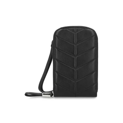 Afbeelding van PICARD Schoudertas mobiele telefoon Warm Up 1 Smartphone Bag Black Zwart