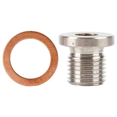 Afbeelding van Metaal Zuurstof Blancheren Plug, M12 1.25mm O2 Lambda Sensor Plug Cap Bang Motorfietsen Auto&#039;s Accessoire