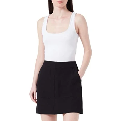 Afbeelding van YAS LOUI HW NOOS Alijn rok, Dames, Maat: XS, Black
