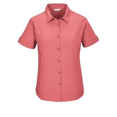 Afbeelding van killtec dames Functionele blouse met korte mouwen KOS 1 WMN WVN SHRT, pearl rose, 38, 42840 000