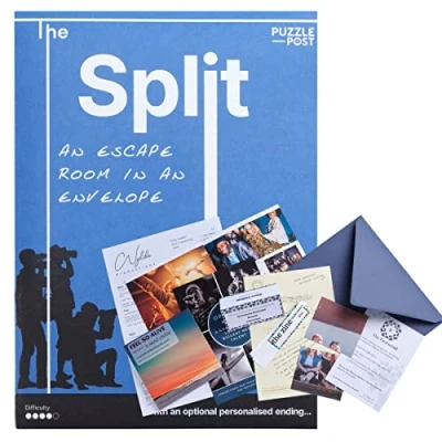 Afbeelding van Puzzle Post The Split een Escape room in envelop voor thuis