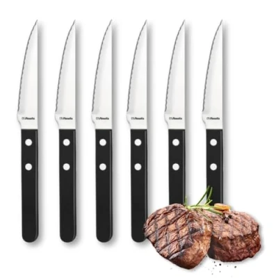 Afbeelding van Amefa Steakmes Pizza 6 Stuks