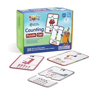 Afbeelding van Number Blocks Puzzel set Tellen