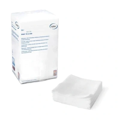 Afbeelding van MaiMed non woven gaascompressen 5cm x 12 laags 100 stuks