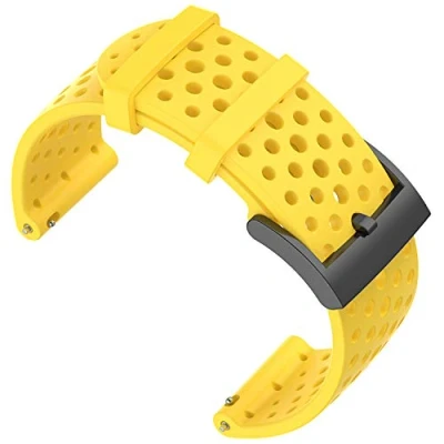 Afbeelding van Shieranlee Compatibel met Suunto 9 Spartaans/Suunto 7 riem, 24 MM zachte siliconen vervangende band polsband voor 9/Suunto D5/Suunto Spartaanse Sport pols HR/Suunto Titanium