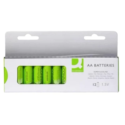 Afbeelding van Q Connect AA batterij, 12 stuks