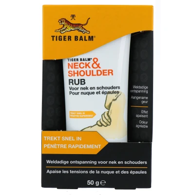 Afbeelding van Tijgerbalsem Spierbalsem Nek &amp; Schouder 50GR