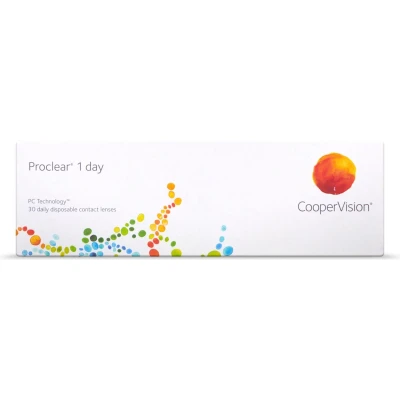 Afbeelding van 4.75 Proclear® 1 day 30 pack Daglenzen BC 8.70 Contactlenzen
