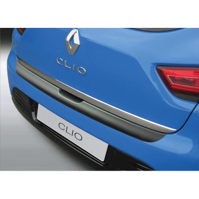 Afbeelding van RGM ABS Achterbumper beschermlijst passend voor Renault Clio MK4 5 deurs 2012 2019 Zwart