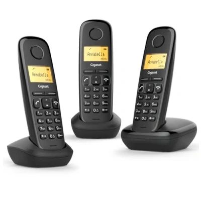 Afbeelding van Draadloze telefoon Gigaset A170 TRIO 1,5&quot; Zwart (3 UDS)