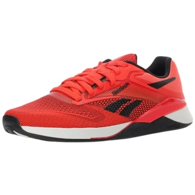 Afbeelding van Reebok NANO X4 Trainingsschoen, Heren, Maat: 36, Dynamic red black pure grey Textiel/ synthetisch