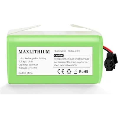 Afbeelding van 14.4V 2600mAh Vervangingsbatterij Voor Eufy RoboVac G10 G20 G30 G35 G40 Hybrid, 11 11S Max 12 15C 25C 30 30C 35C, Ecovacs Deebot N79 N79S DN622