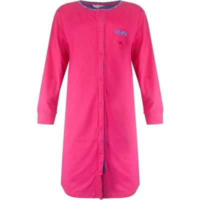 Afbeelding van Tenderness Dames Nachthemd Donker Roze Maten: L