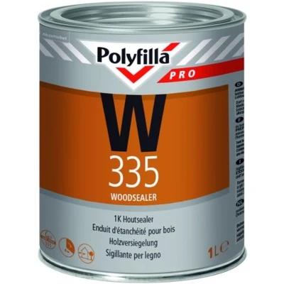 Afbeelding van polyfilla pro w335 1 ltr