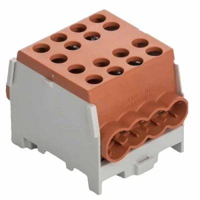 Afbeelding van Pollmann hoofdleiding aftakklem HLAK 35 1/6 M2 bruin, 1 stuk