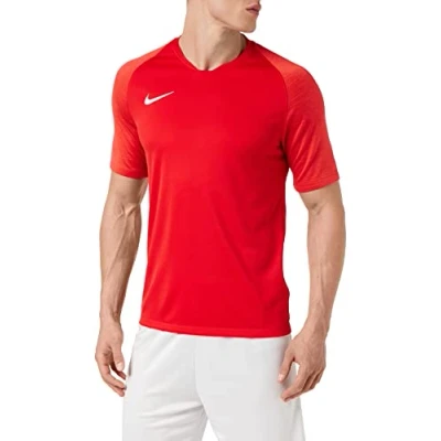 Afbeelding van Nike M Nk Dry Strke Jersey SS T shirt met korte mouwen voor heren, rood (University Red/Bright Crimson/White), M,