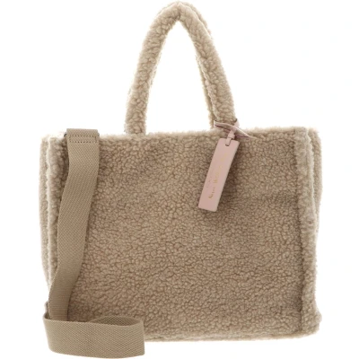 Afbeelding van Coccinelle Never Without Handtas, Dames, Maat: One Size, Natural/cuir