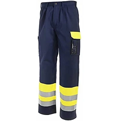 Afbeelding van Blaklader Werkbroek Hi vis 158 4 GEEL/MARINEBLAUW C46