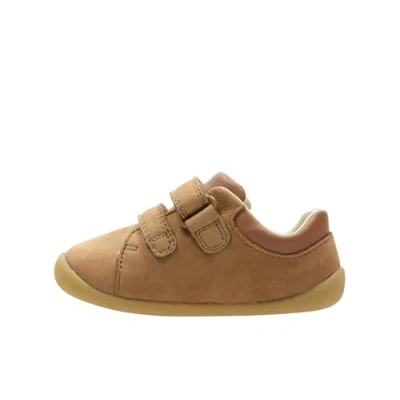 Afbeelding van Clarks Roamer Craft T jongens Sneaker Sneaker, Lichtbruin , 18.5 EU Breed