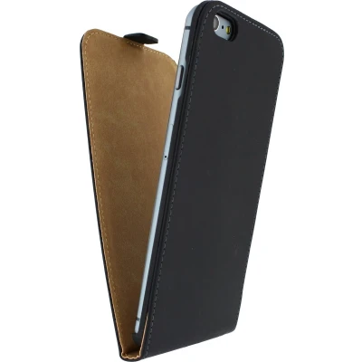 Afbeelding van Mobilize Ultra Slim Flip Case Apple iPhone 6 Plus/6S Plus Black