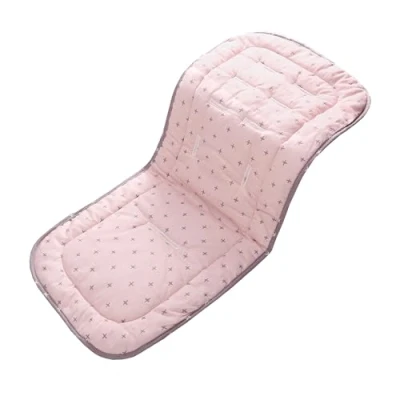 Afbeelding van Zitkussen Kinderwagen Kussen Ondersteuning Baby Kind Draagbaar Aankleedkussen Reduceer van in Zacht en Omkeerbaar Katoen 32x78 cm