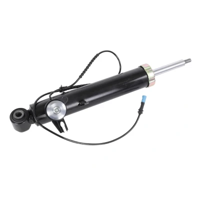 Afbeelding van VAICO V20 3990 schokdemper Achteras links Gasdruk Dempingskracht elektronisch verstelbaar Telescoop Pen bovenaan, Oog onderaan BMW: X5