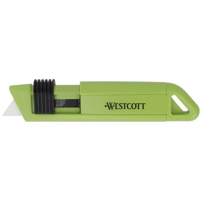 Afbeelding van Westcott snijmes Safety keramisch groen/zwart AC E84051