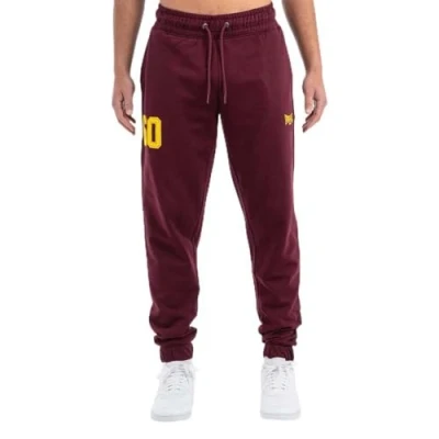 Afbeelding van Lonsdale Jogging Normale Passform Sumburgh Trainingsbroek, Heren, Maat: Large, Oxblood yellow