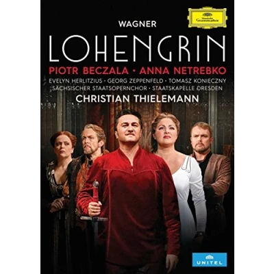 Afbeelding van Piotr Beczala, Anna Netrebko, Evelyn Herlitzius Wagner: Lohengrin, Wwv 75 (2 DVD)