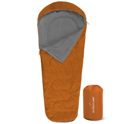 Afbeelding van Oventure Sleepplus Mummy Slaapzak Rood