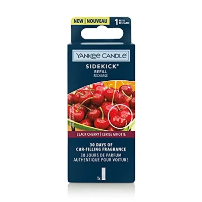 Afbeelding van Yankee Candle 1663232E Auto luchtverfrisser, zwarte kers