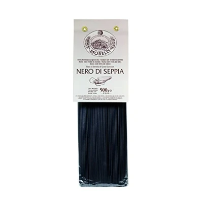 Afbeelding van Antico Pastificio Toscano MORELLI Spaghetti met inktvisinkt (500 gr)