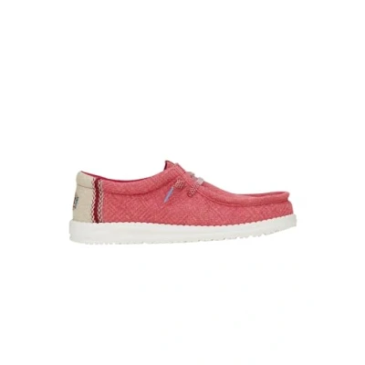 Afbeelding van HEY DUDE WALLY JUTE Rood 44 EU