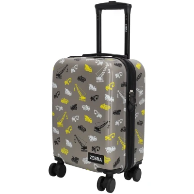 Afbeelding van Zebra Trends Travel Kinderkoffer grijs
