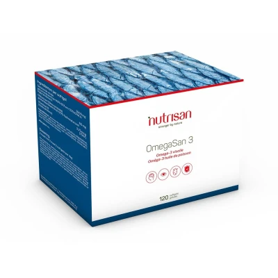 Afbeelding van Nutrisan Omegasan 3 120 softgels