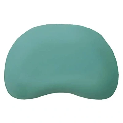 Afbeelding van Edda Lux® Hoes geschikt voor Tempur Sonata S, M, L hoofdkussen, 61 x 40 cm, vormvaste jersey kussensloop slaapkussen, van 100% katoen, in Salie
