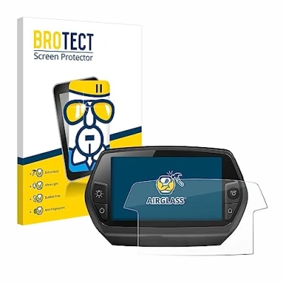 Afbeelding van BROTECT Glas Screen Protector voor Bosch Nyon 2014 Schermbeschermer [9H Hardheid, Beschermglas Folie niet Gehard Glas]
