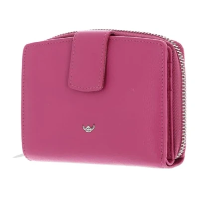 Afbeelding van Golden Head Madrid RFID Protect Billfold Coin Wallet Fuchsia