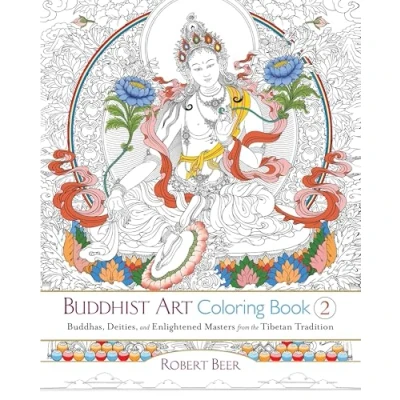 Afbeelding van Buddhist Art Coloring Book 2: Buddhas, Deities, and Enlightened Masters from the Tibetan Tradition