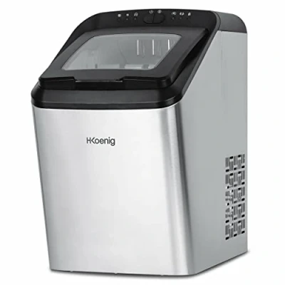 Afbeelding van H. Koenig KBP40 IJsblokjesmaker 15 kg ijsblokjes per 24