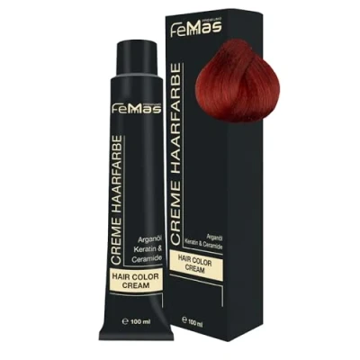 Afbeelding van Femmas (7.46) Haarverf Middenblond Koperrood 100ml