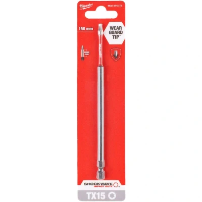 Afbeelding van Milwaukee Accessoires SchroefBIT ShW TX15 150mm 1pc 4932471572