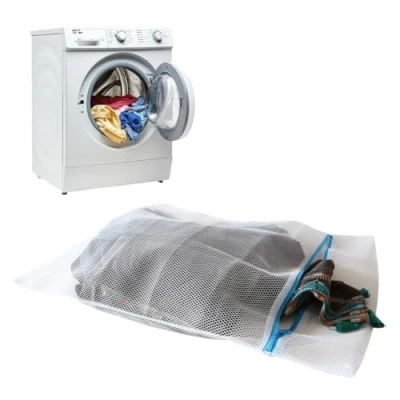 Afbeelding van Today Waszak 47 x 75 cm Bescherming voor kleding in de wasmachine, robuust net met veilige sluiting, ideaal gevoelige Made Italy