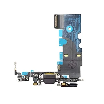 Afbeelding van DHLK® Dock Connector compatibel met iPhone 8 Charging Port Flex kabel, Zwart (A1863, A1905, A1906)
